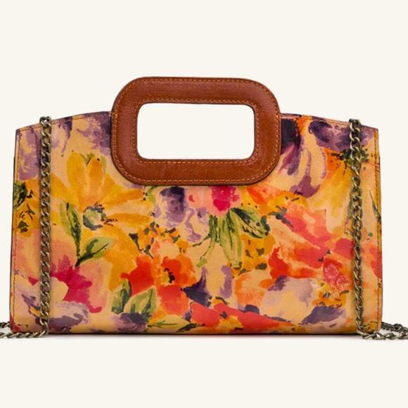 Patricia Nash Rainbow Top Handle Crossbody Bag Rainforest New With Dustbag New - Picture 2 of 15